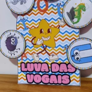 Luva das Vogais em PDF para Alfabetização Infantil | Educação Kids