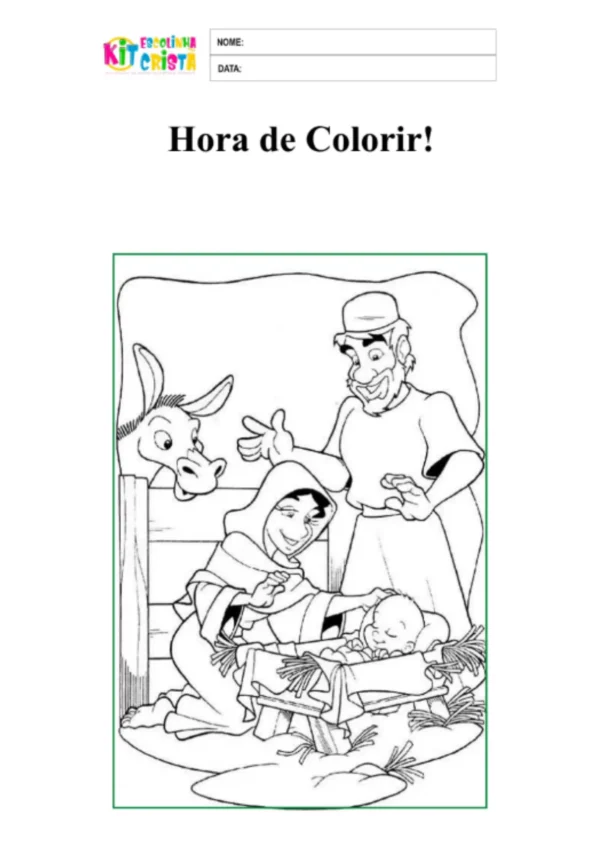 Kit Escolinha Cristã com Atividades Bíblicas em PDF | Educação Kids - Imagem 6