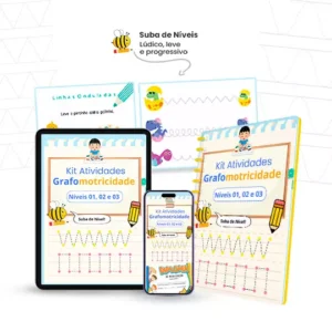 Kit Atividades de Grafomotricidade em PDF para Imprimir | Educação Kids