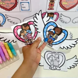 Cartão Dia das Mães com Asa | PDF para Imprimir | Educação Kids