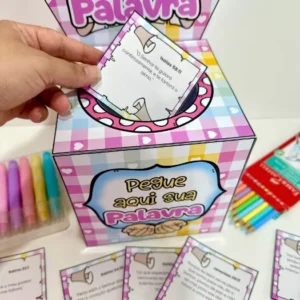 Doce Palavra - Versículos Bíblicos em Cartinhas | PDF para Imprimir | Educação Kids