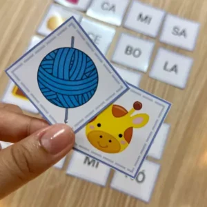 Juntando Sílabas em PDF para Imprimir | Educação Kids