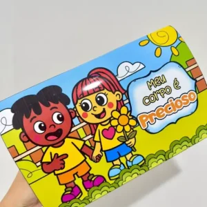 Livro 3D Meu Corpo é Precioso em PDF para Imprimir | Educação Kids