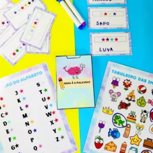 Qual é a Palavra em PDF para Imprimir | Educação Kids